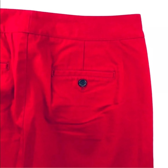 J Crew Red Skirt With Pockets Size 10 - Picture 3 of 5